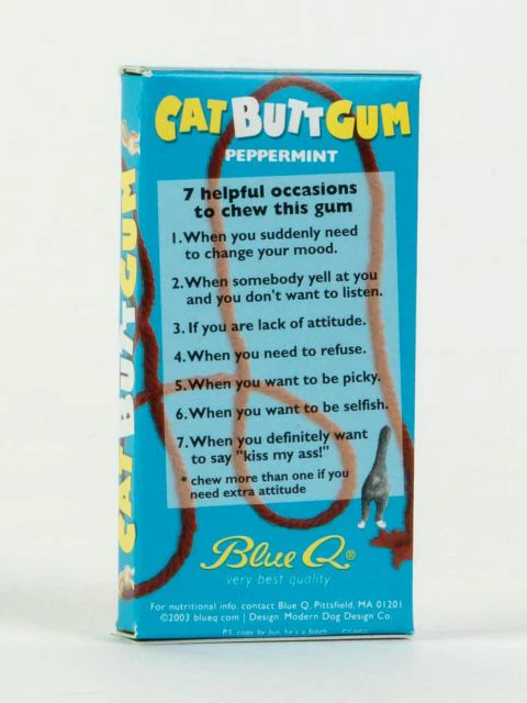 Blue Q Cat Butt Gum - Image 2