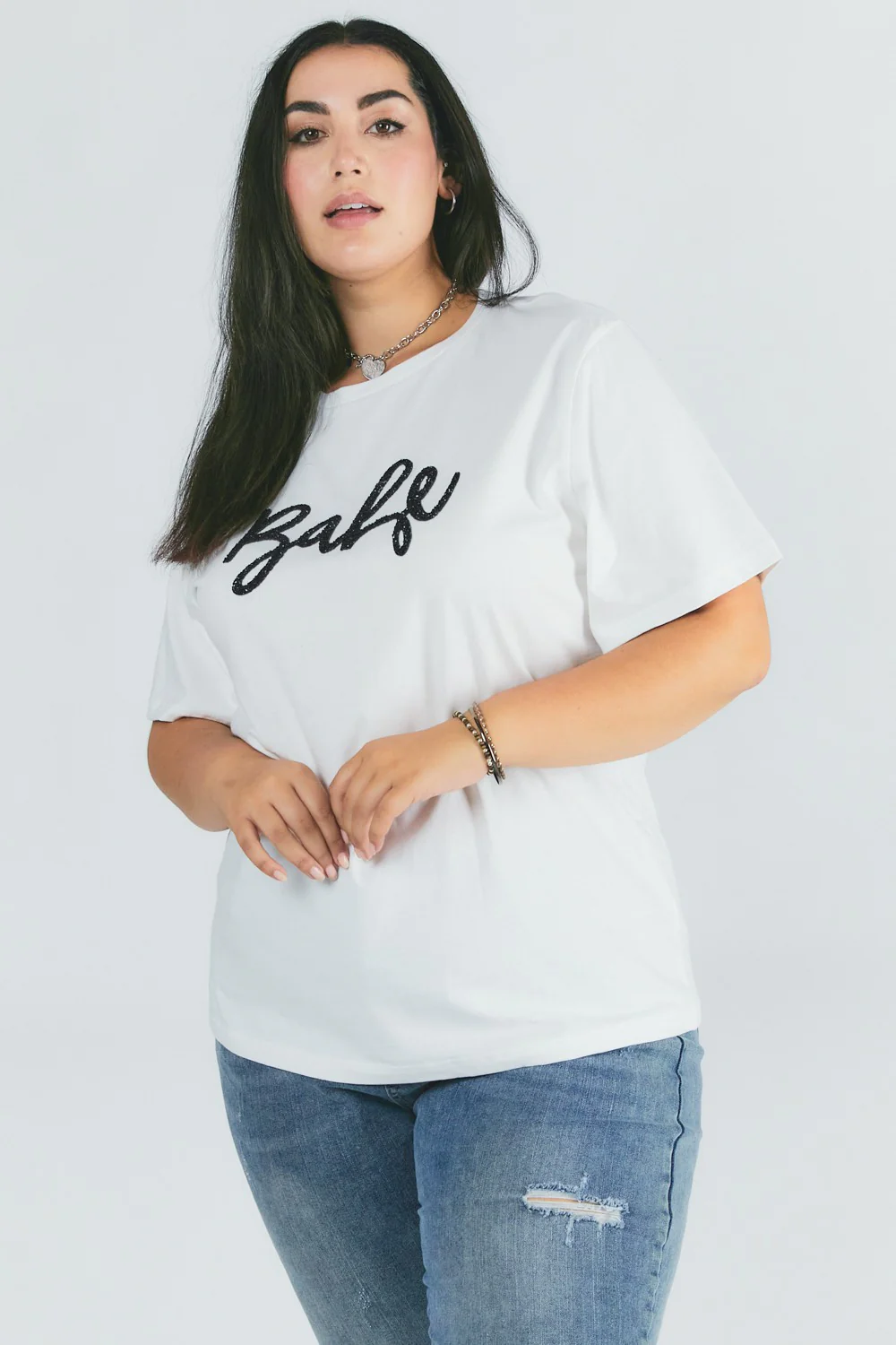 Davi & Dani Babe Short Sleeve Top - Image 2