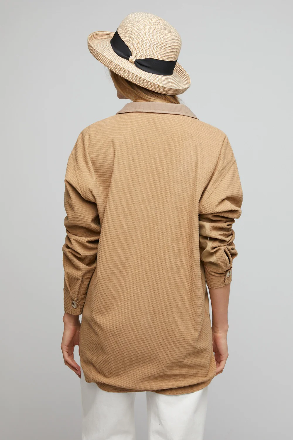 Davi & Dani Button Down Long Sleeve Top - Image 2