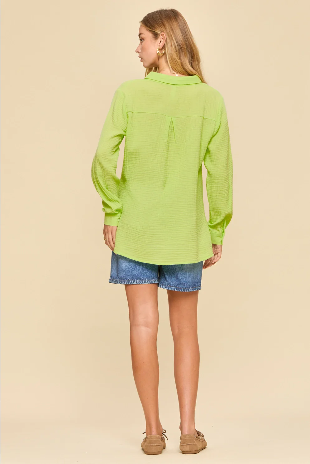 Dear Scarlett Cotton Button Down Top - Image 2
