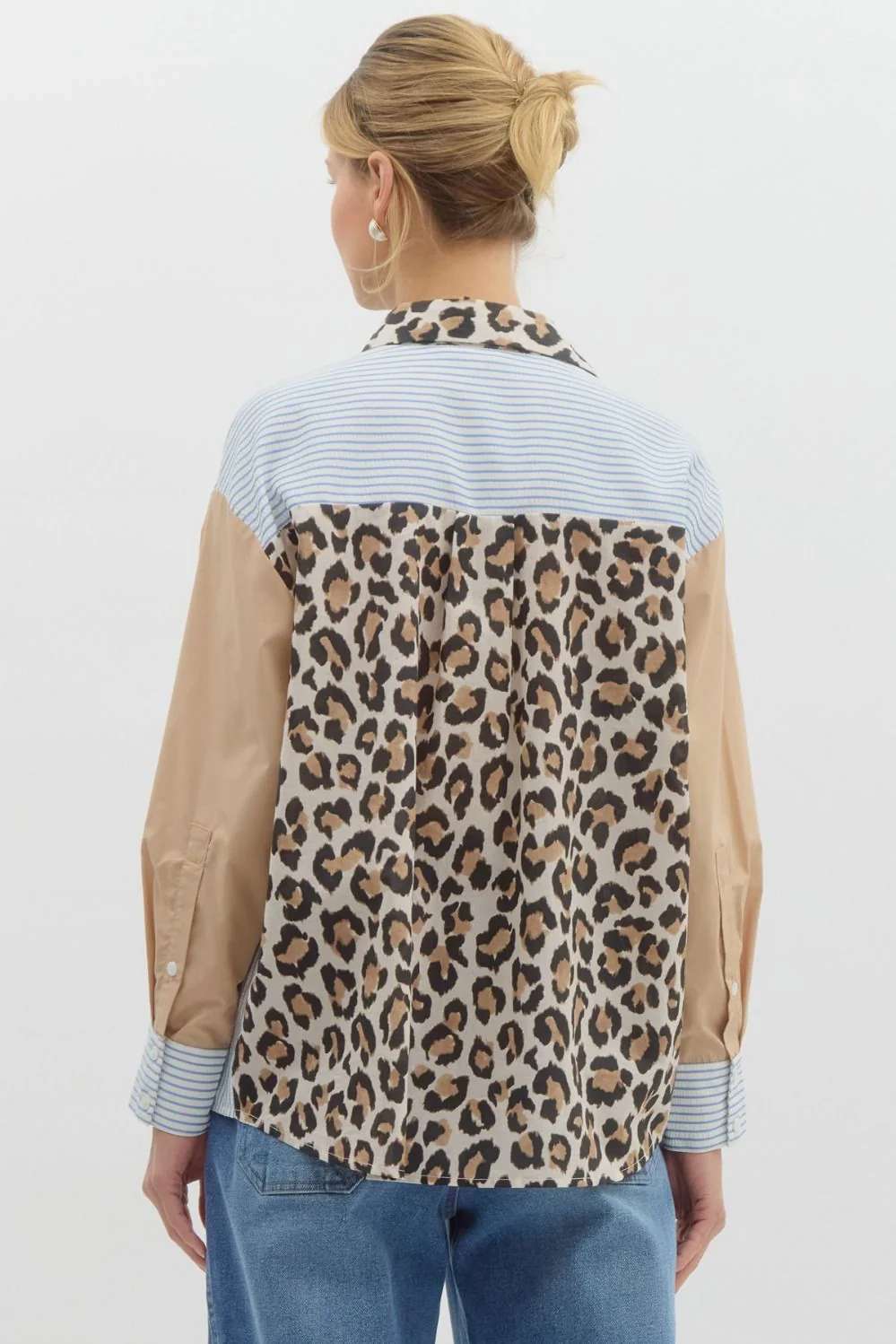 Entro Multi Print Mix Pattern Blouse - Image 2
