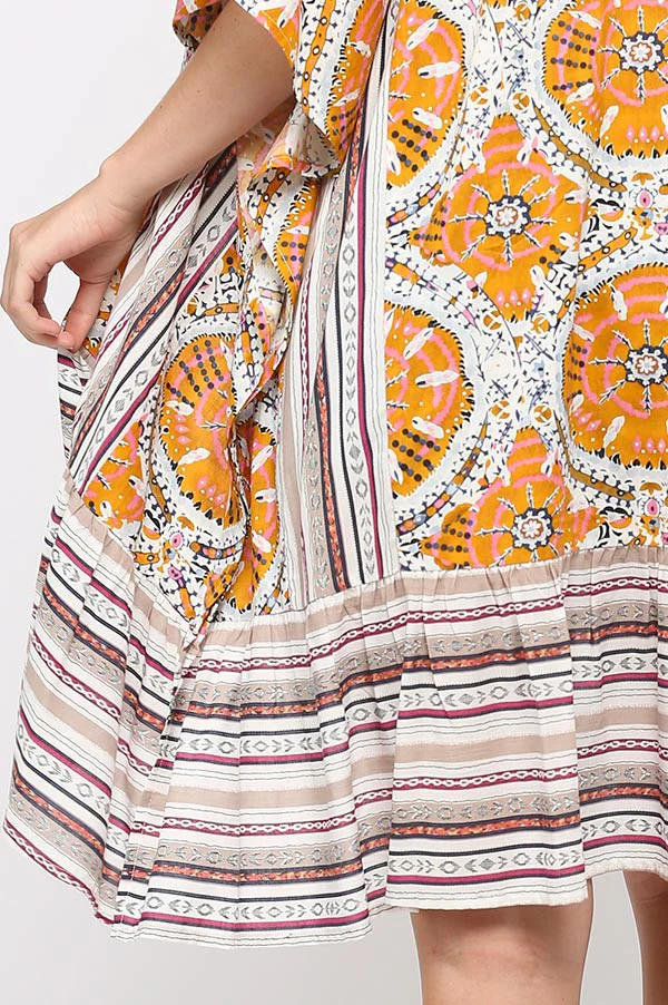 GiGiO Mixed Prints Kimono - Image 8