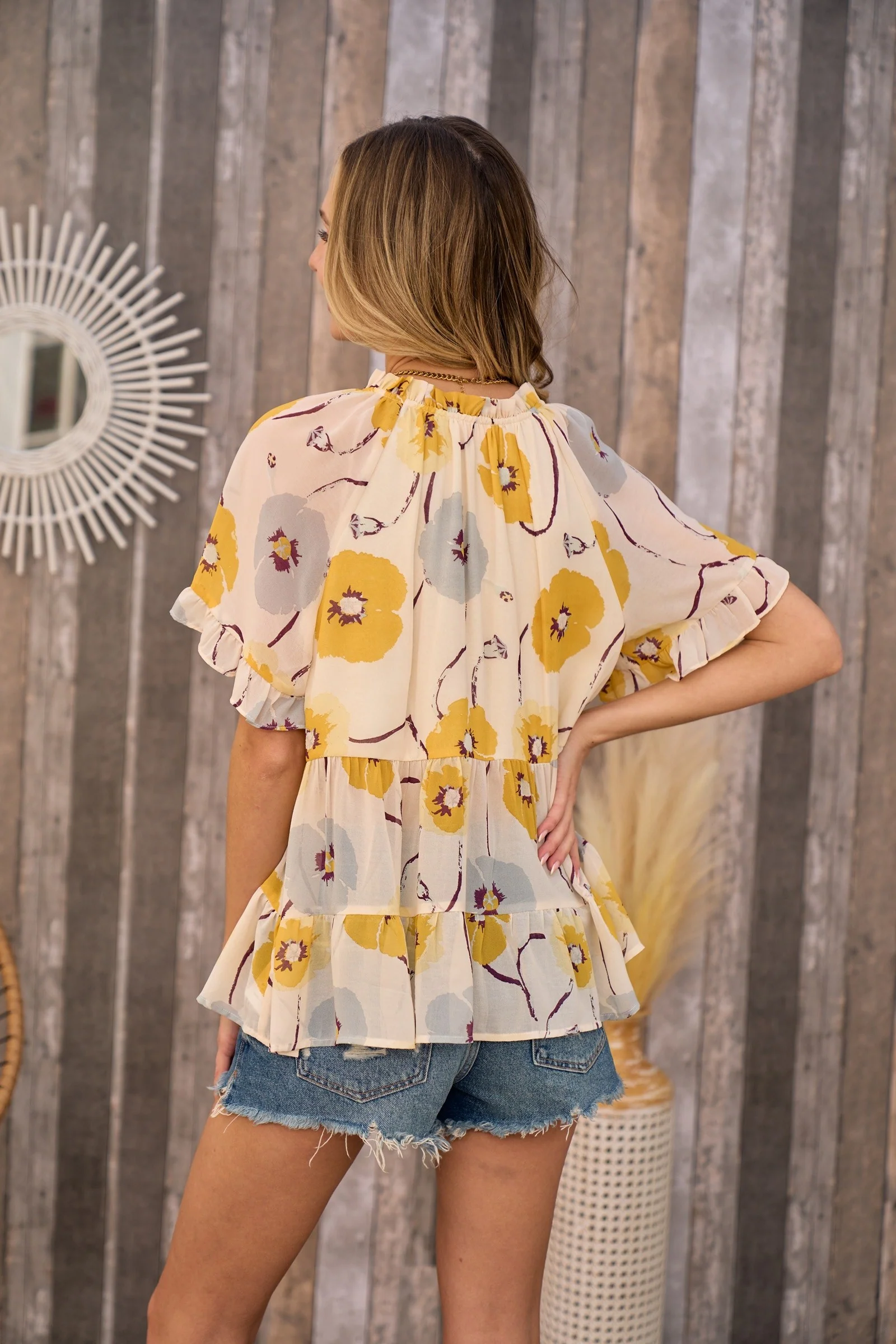 Hailey & CO Calm Mood Tiered Top - Image 3