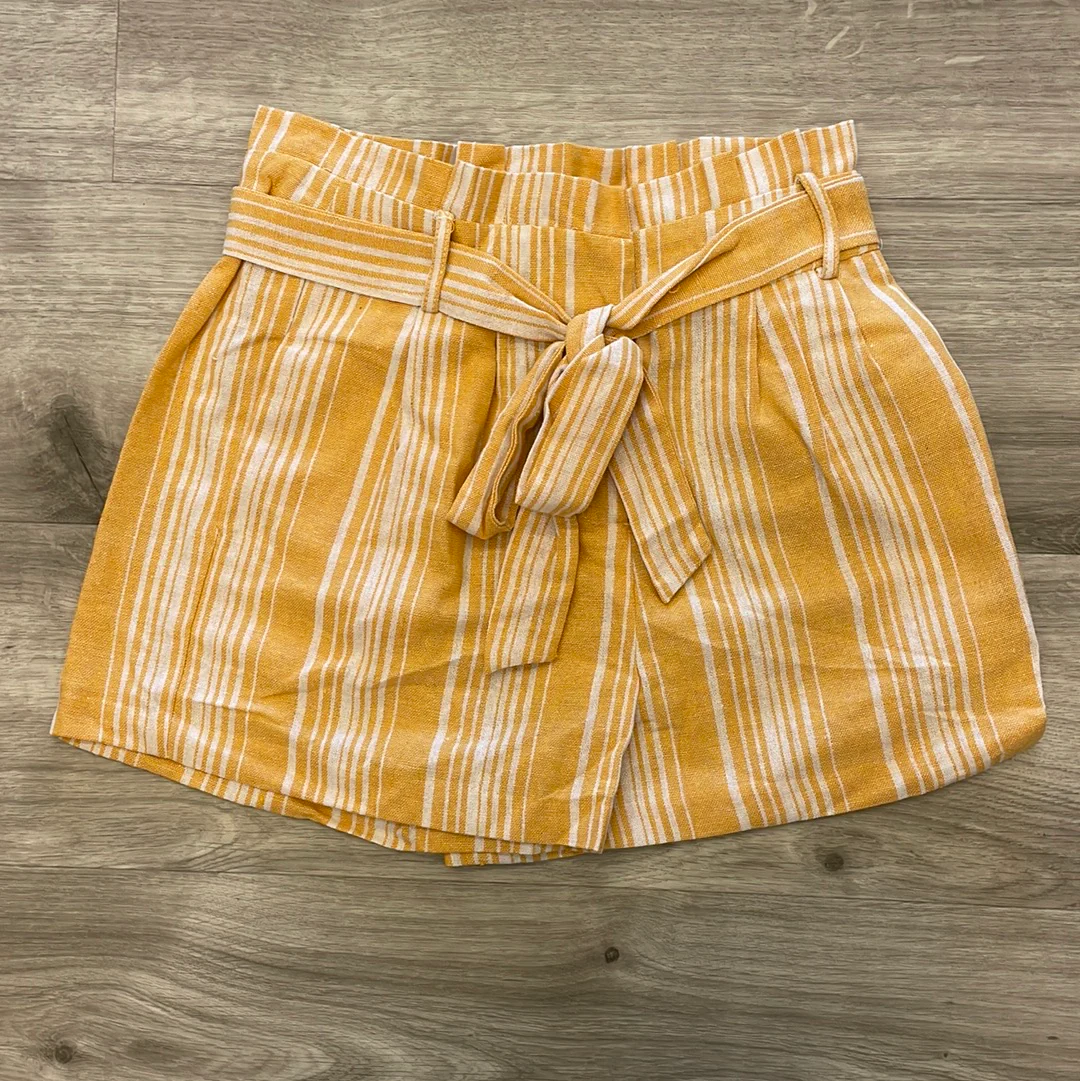 Have Striped Shorts with Tie - Image 2