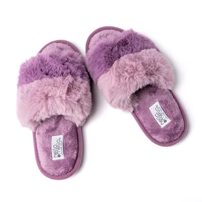 Hello Mello Cotton Candy Puff Slippers - Image 5