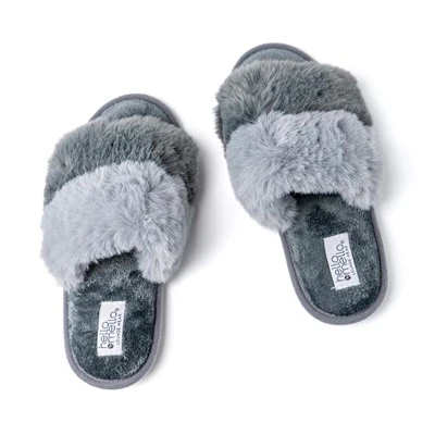 Hello Mello Cotton Candy Puff Slippers - Image 6