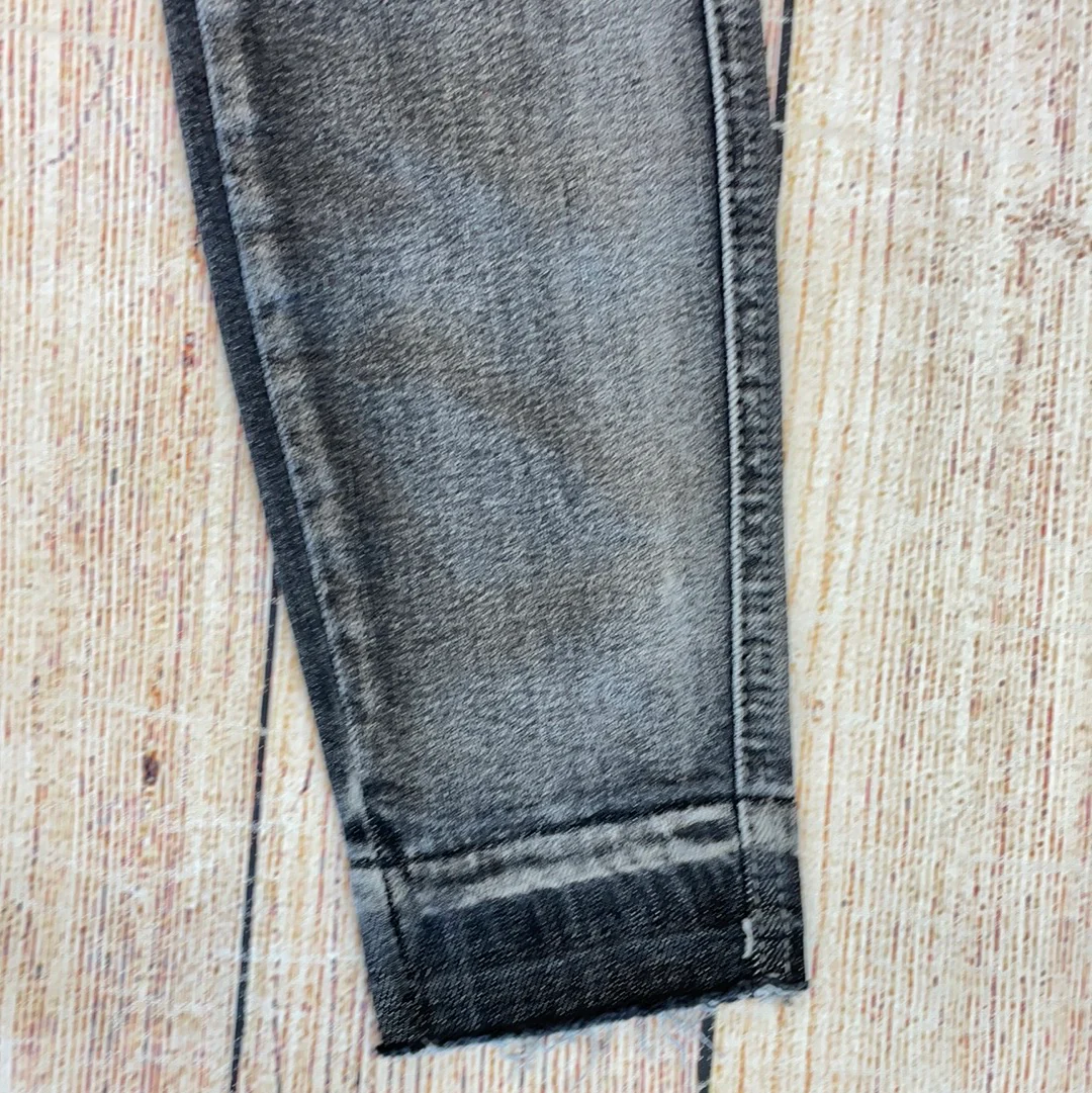 Judy Blue High-Waist Gray Heavy Sanding Jeans - Image 2