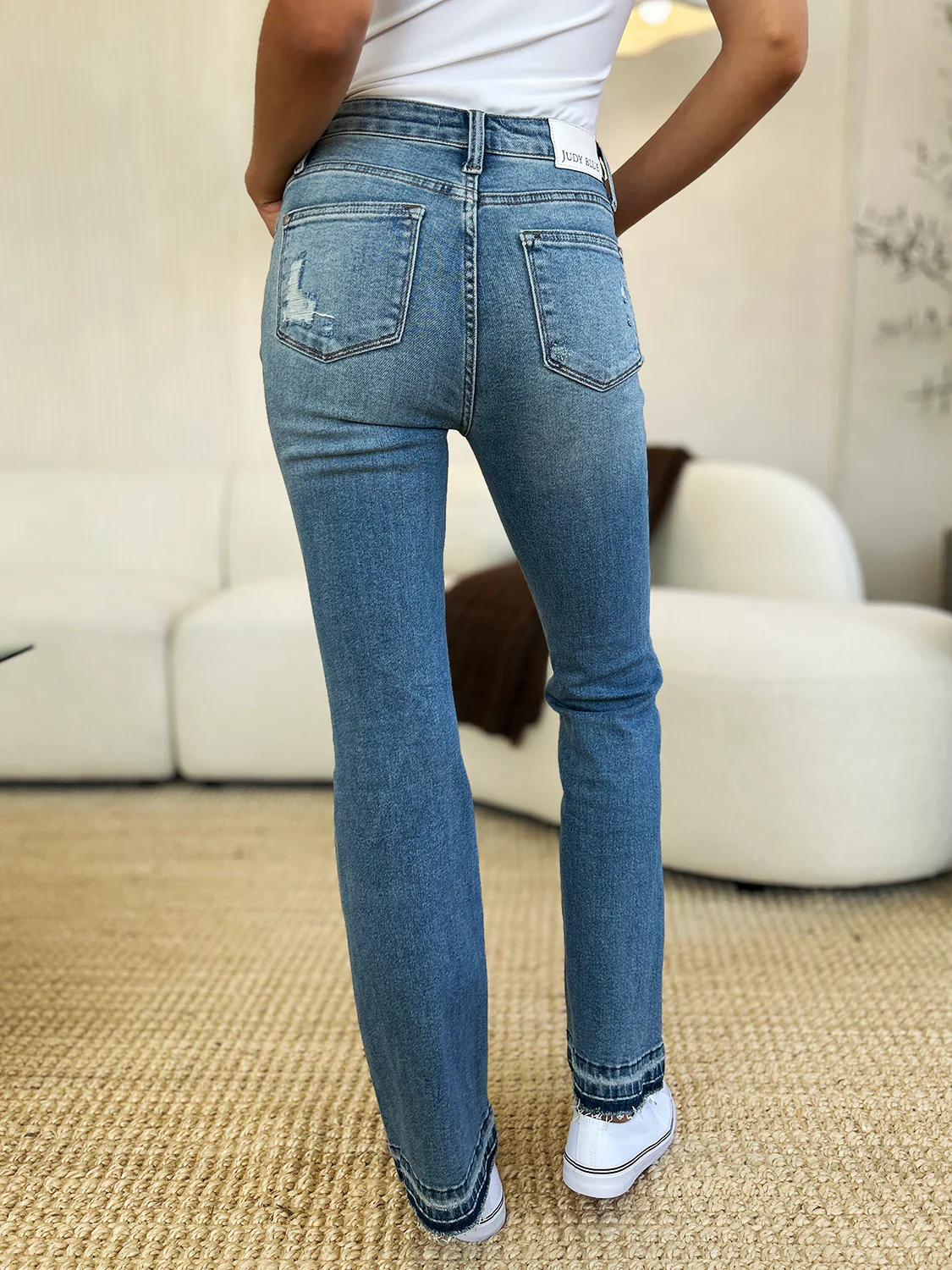 Judy Blue MR Destroy & Released Hem Bootcut - Image 2