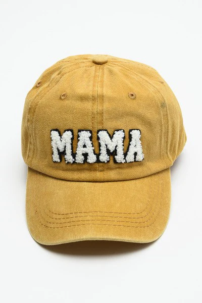 Mama Washed Sherpa Baseball Cap - Image 4