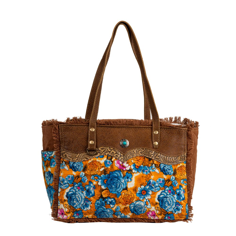 Myra Blue Ridge Blooms Bag