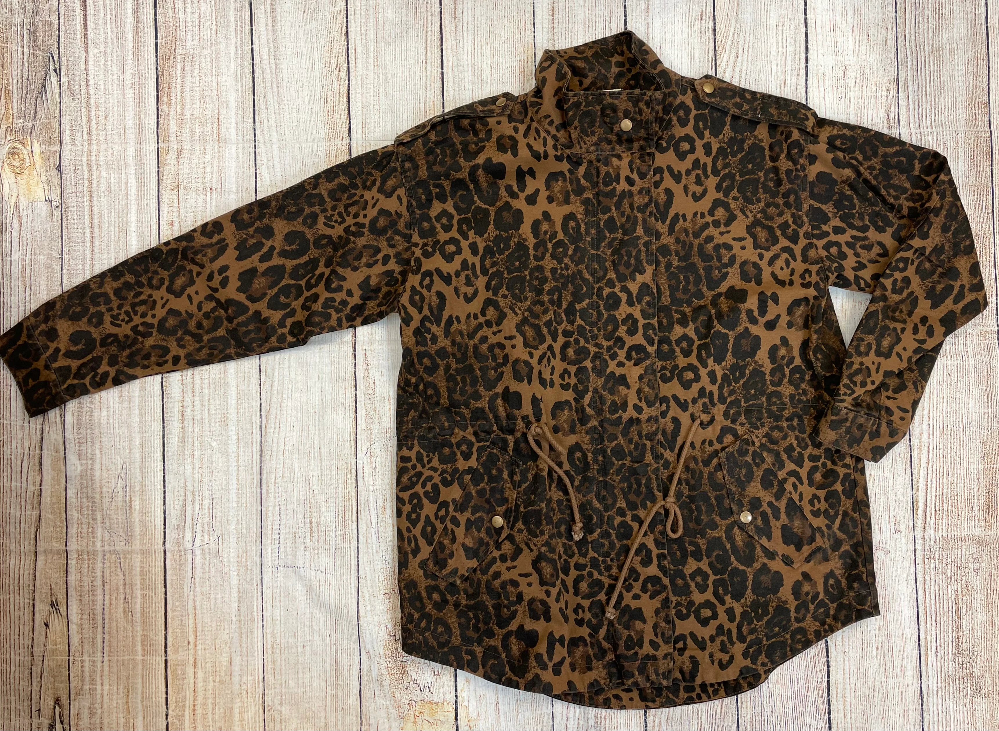 Oddi Drawstring Print Jacket - Image 3