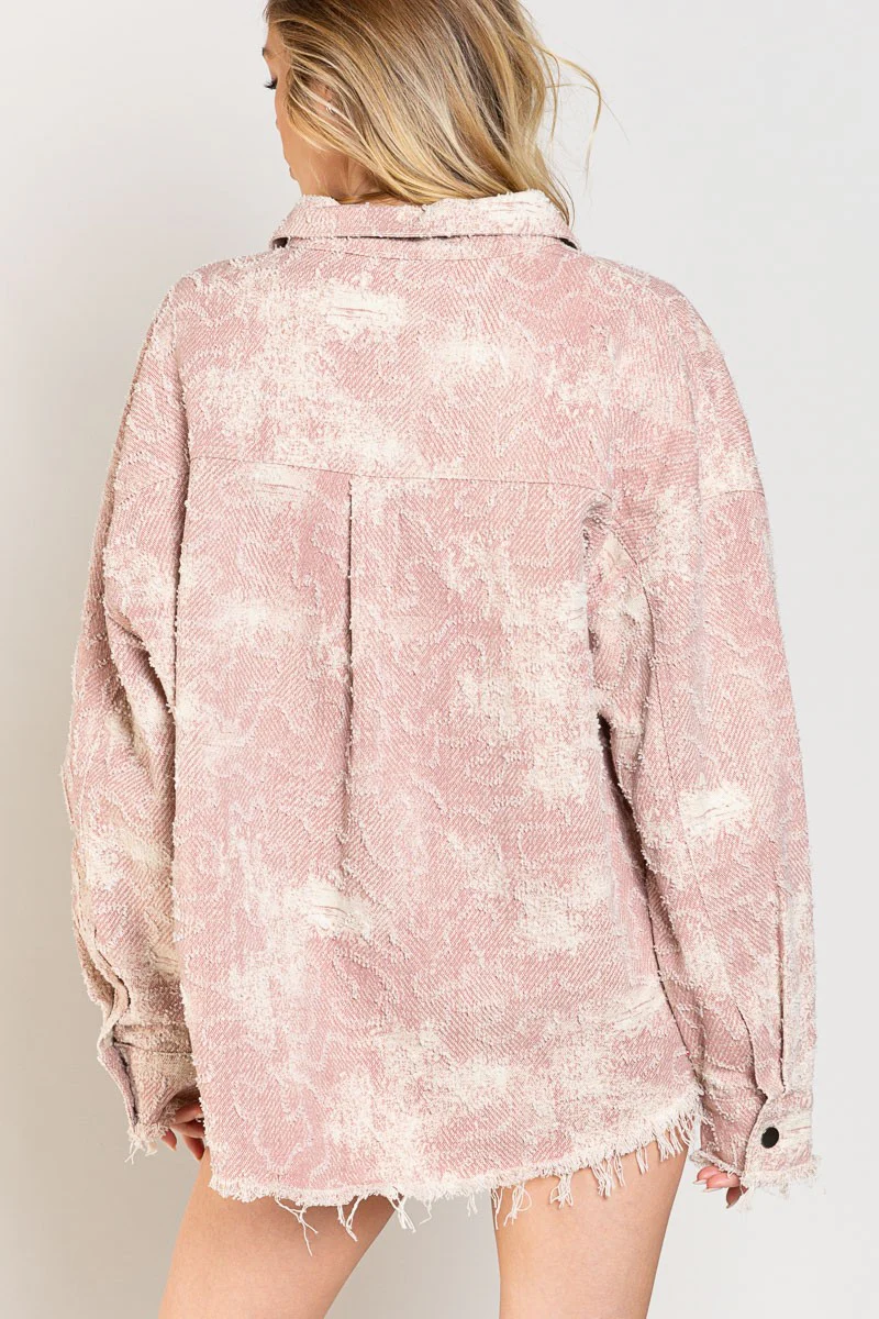 POL Colorblock Front Pocket Shacket - Image 3