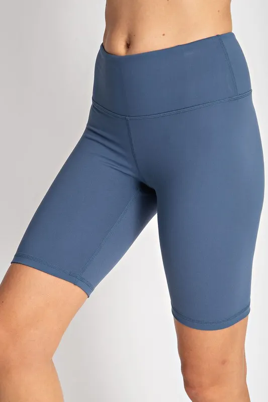 Rae Mode Yoga Bike Shorts With Wide Waistband - Image 4