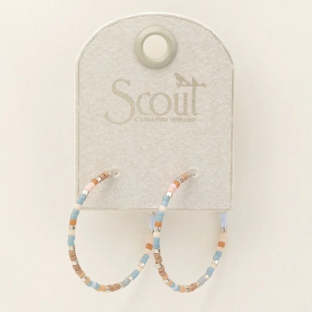 Scout Chromacolor Miyuki Small Hoop Earrings - Image 8