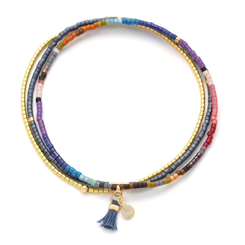 Scout Chromacolor Miyuki Trio Bracelet