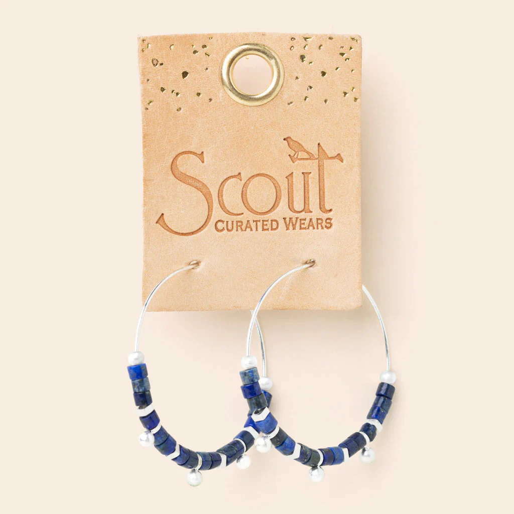 Scout Disc Hoop Earrings - Image 5