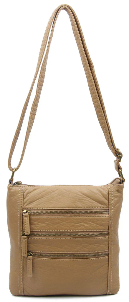 The Camile Three Zip Crossbody - Image 2
