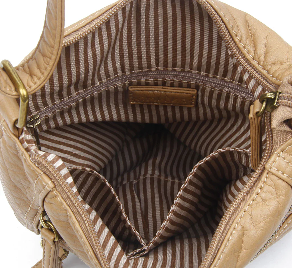The Camile Three Zip Crossbody - Image 3