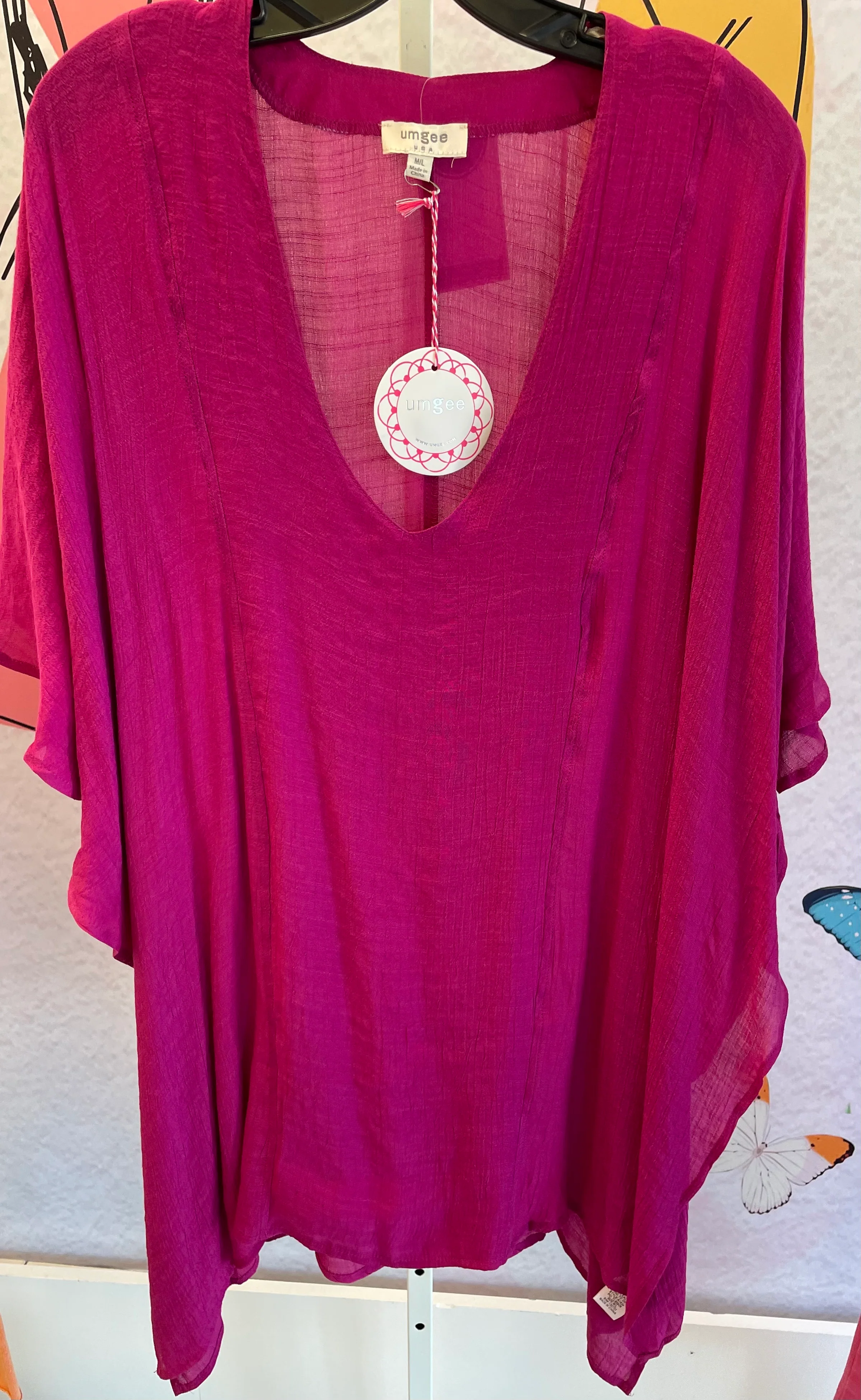 Umgee V Neck Kaftan - Image 2