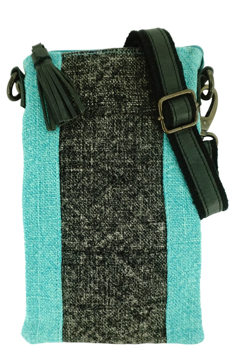 Vintage Addiction Two-Tone Jute Crossbody - Image 3
