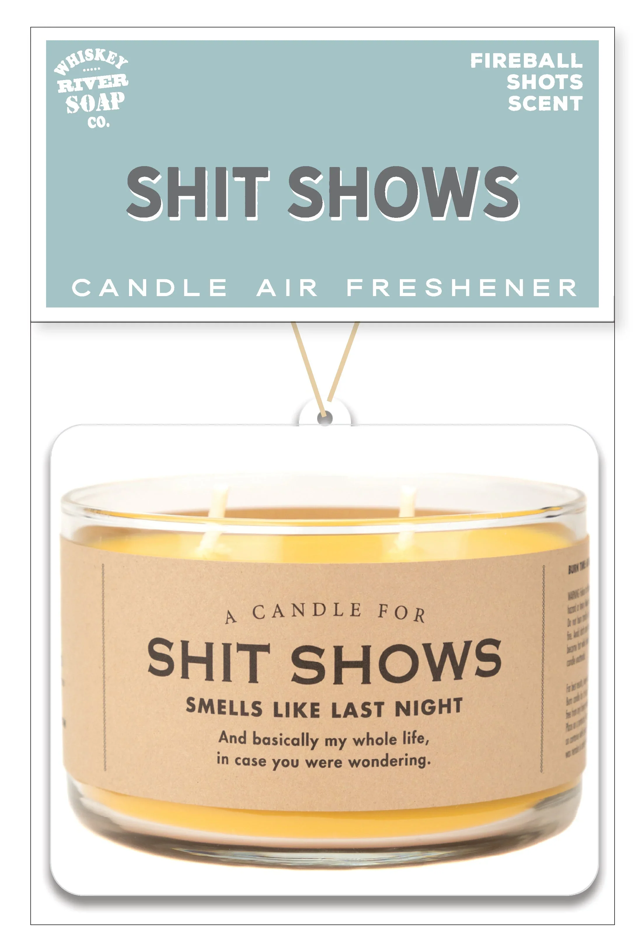 Whiskey River Air Freshener - Image 15
