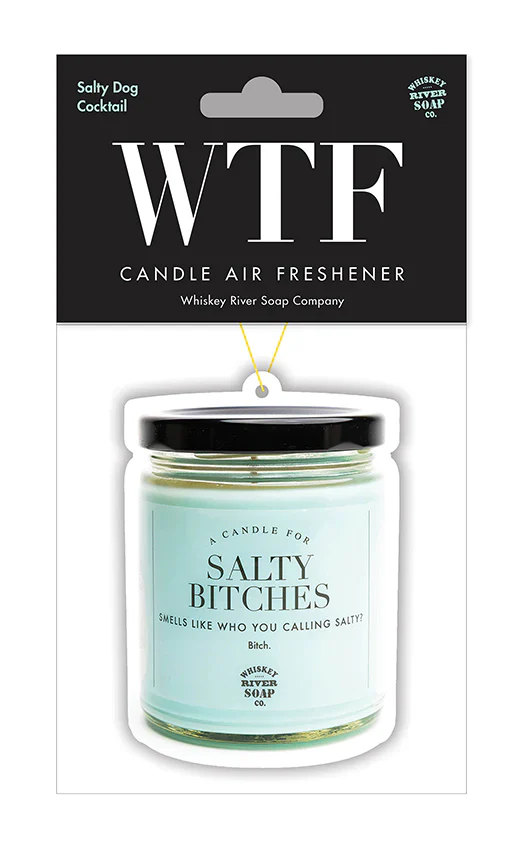 Whiskey River WTF Candle Air Freshener - Image 2