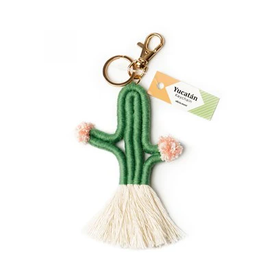 Yucatan Cactus Keychain - Image 4