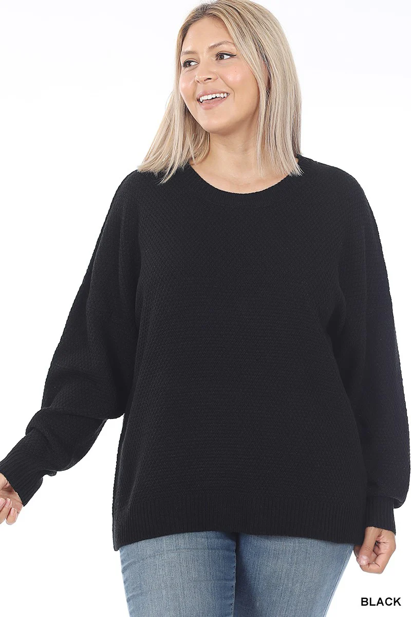 Zenana Round Neck Basic Sweater - Image 5