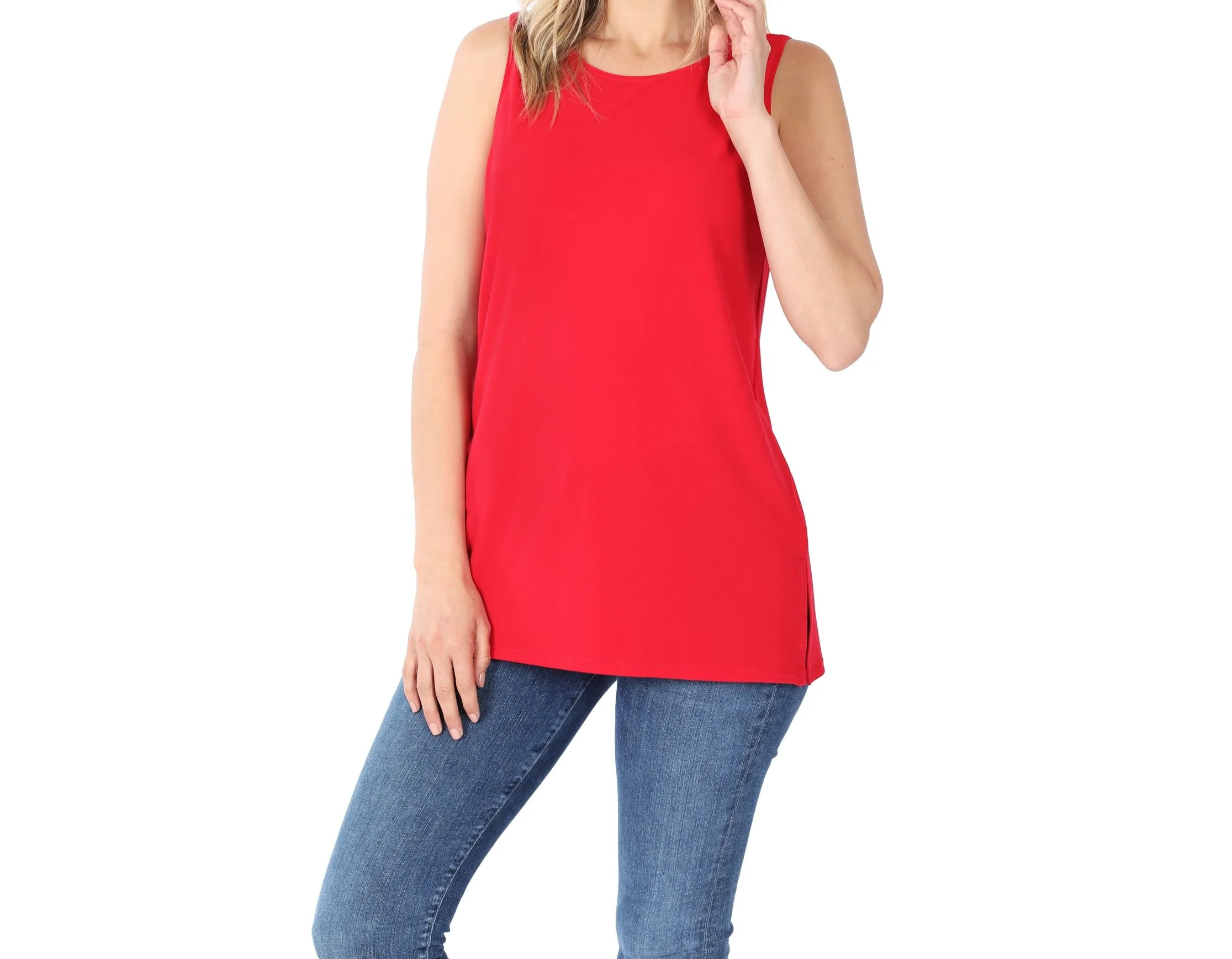 Zenana Tanks With Double Sided Slits - Image 10