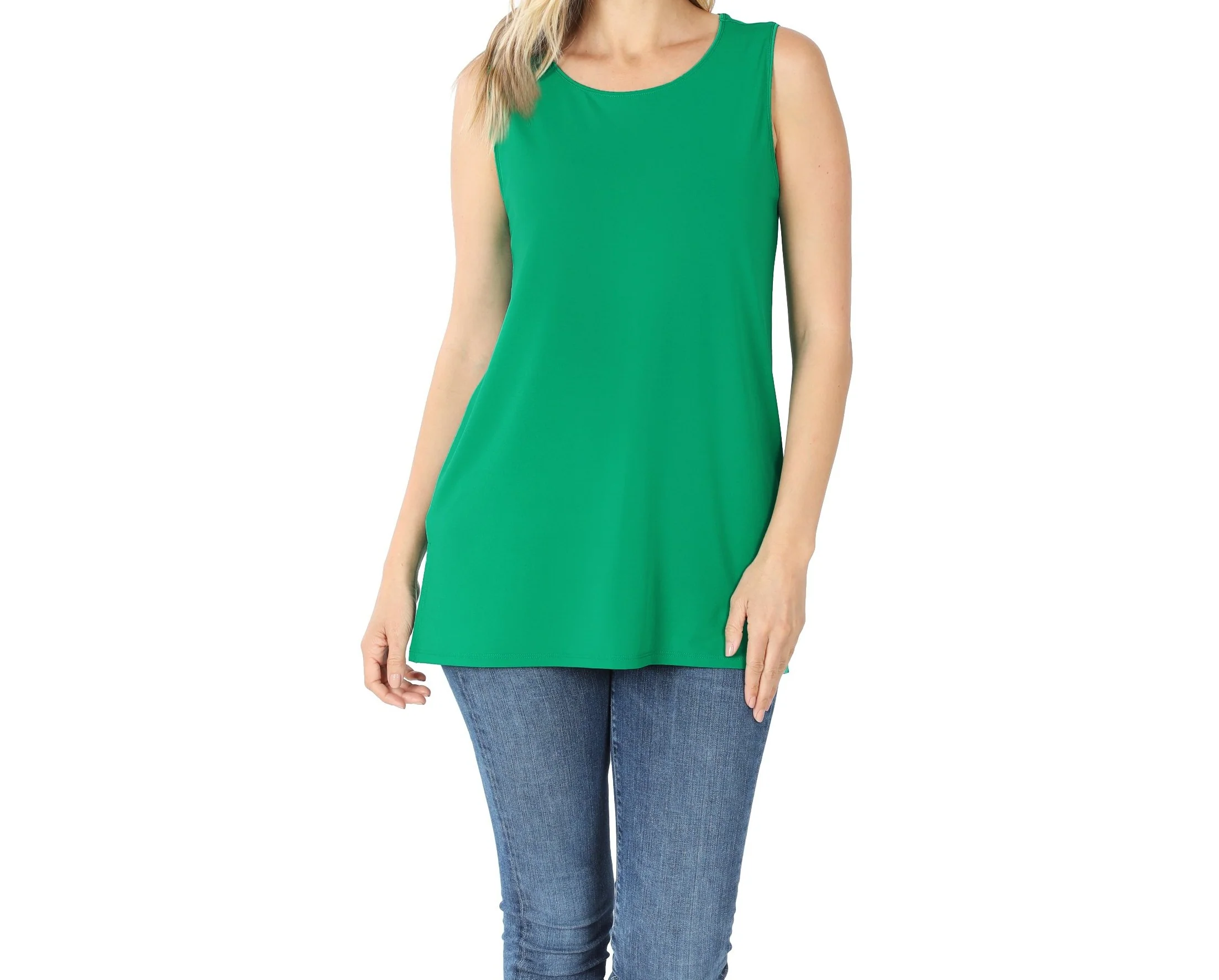 Zenana Tanks With Double Sided Slits - Image 7