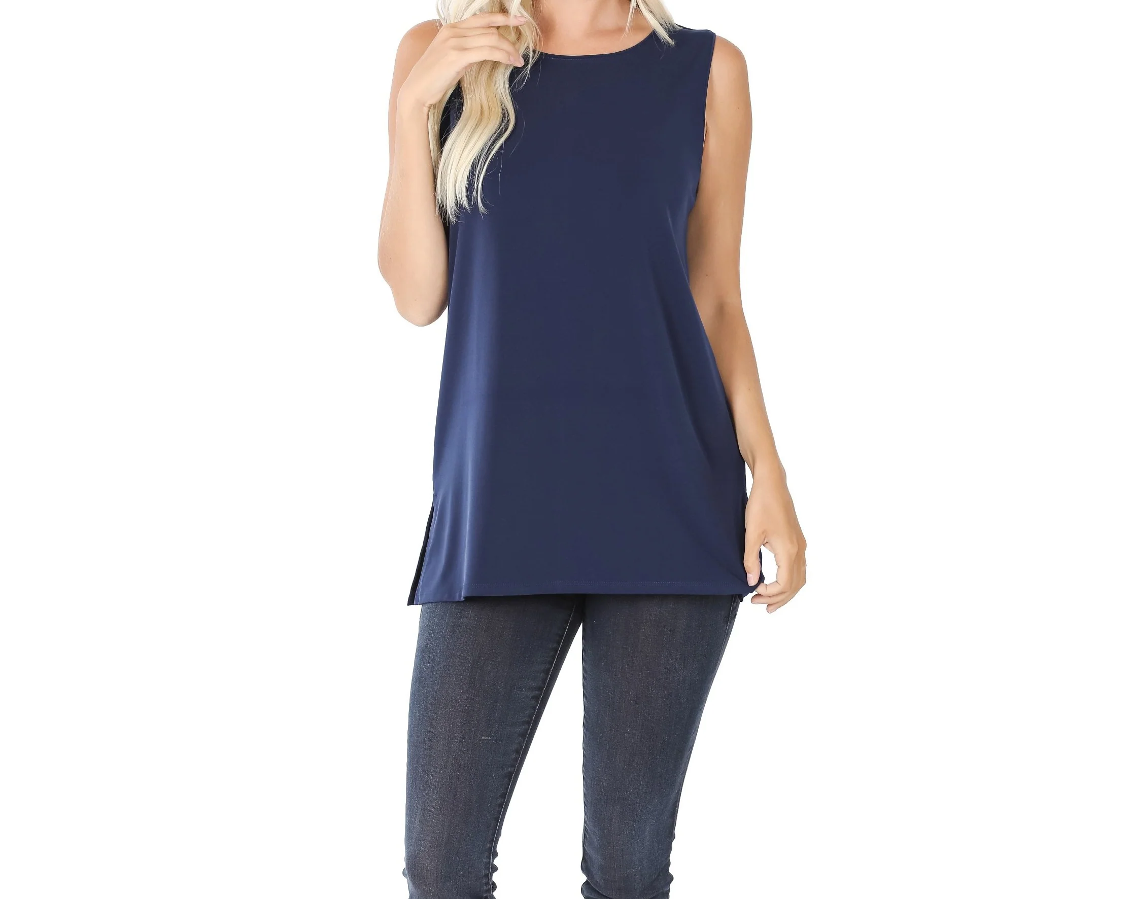Zenana Tanks With Double Sided Slits - Image 9